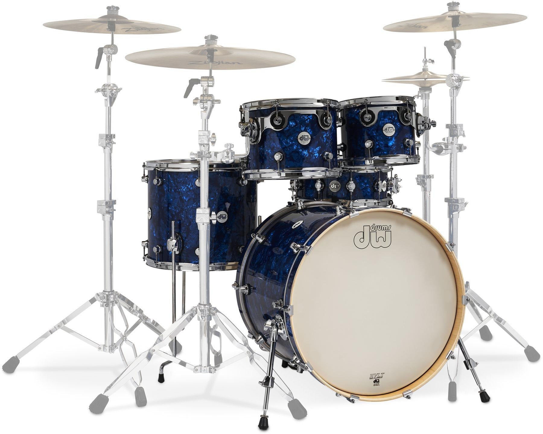 DW Design Series 5-piece Shell Pack - Blue Marine