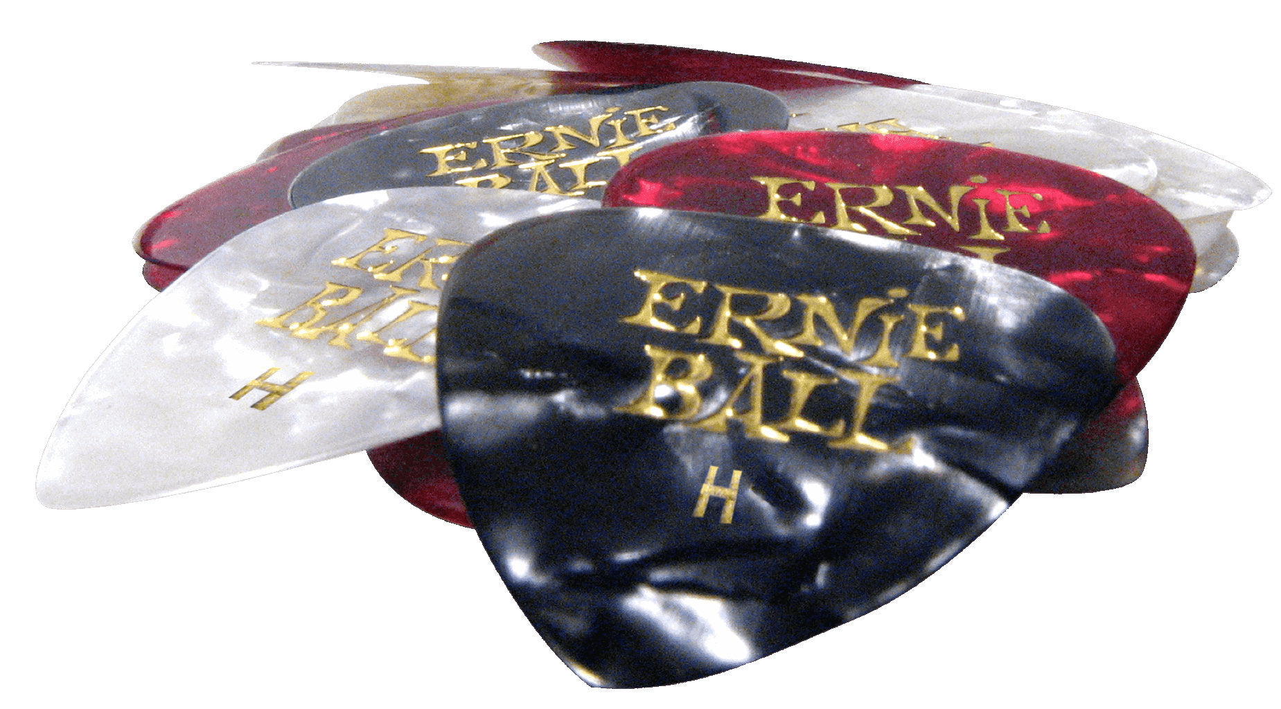 Ernie Ball P09168 Pearloid Heavy Guitar Picks - Each