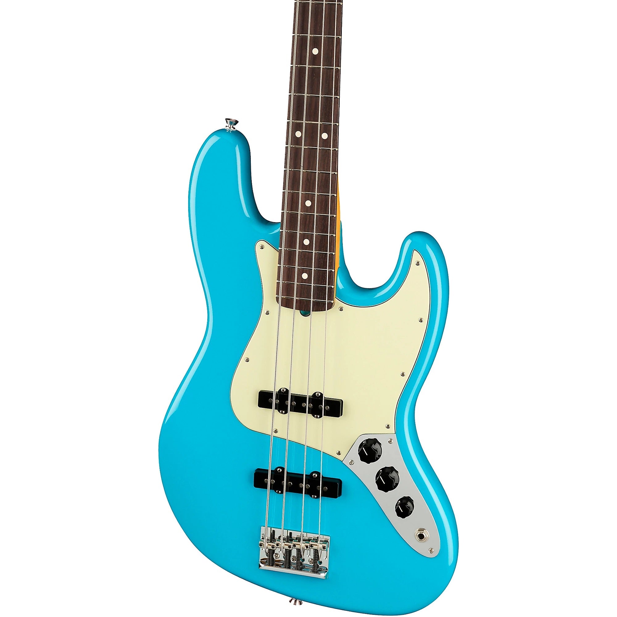 Fender American Professional II Jazz Bass, Rosewood Fingerboard- Miami Blue