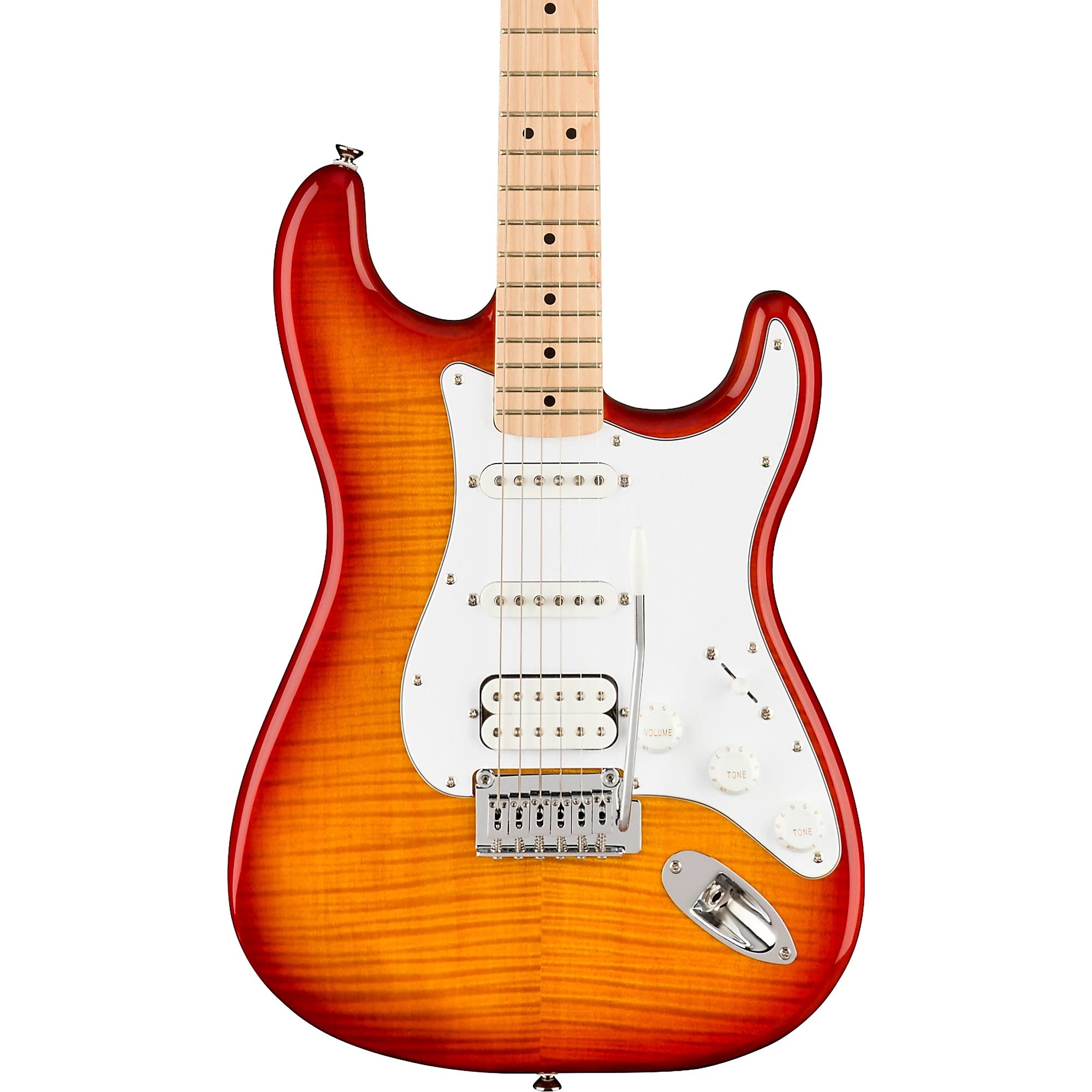 Squier Affinity Stratocaster HSS Maple Fingerboard Electric Guitar Sienna Sunburst