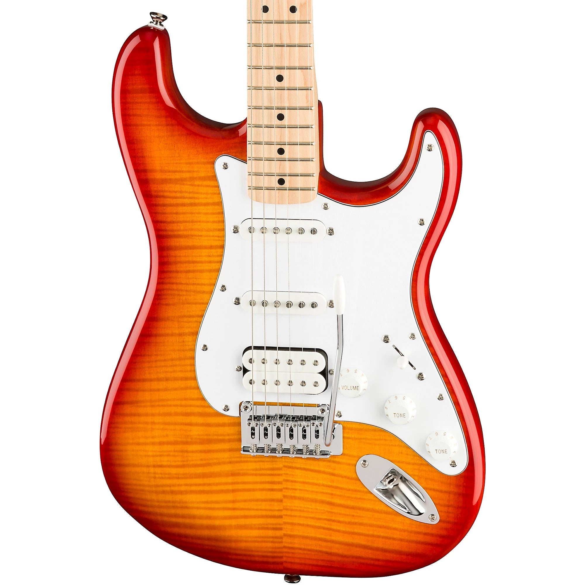 Squier Affinity Stratocaster HSS Maple Fingerboard Electric Guitar Sienna Sunburst