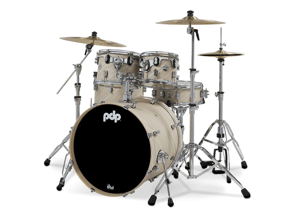 PDP Concept Maple 5 Piece Shell Pack - Twisted Ivory Finishply