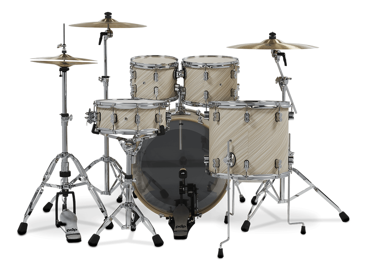 PDP Concept Maple 5 Piece Shell Pack - Twisted Ivory Finishply