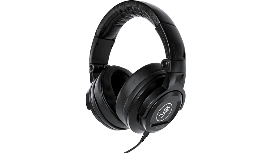 Mackie MC-250 Professional Closed-Back Headphones Black