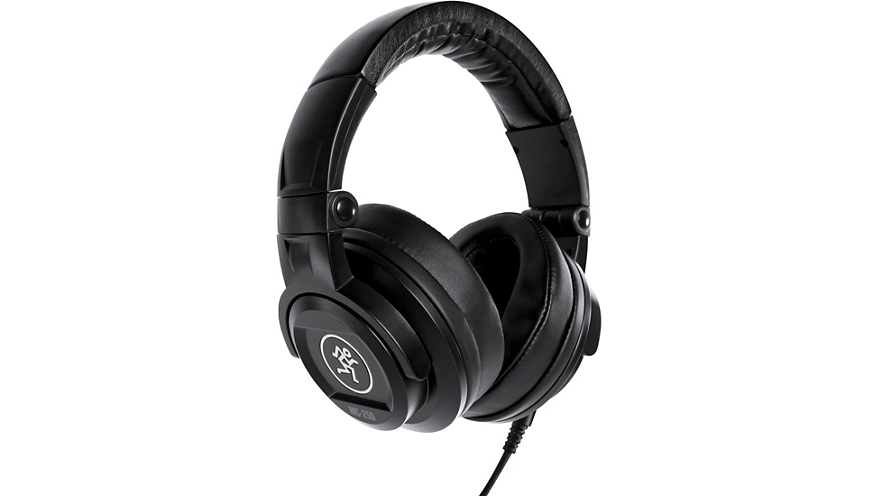 Mackie MC-250 Professional Closed-Back Headphones Black